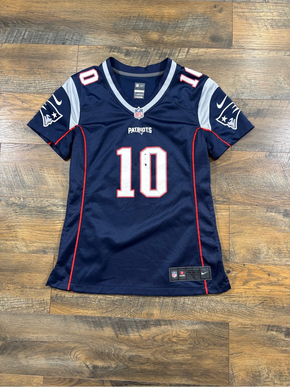 Nike Garoppolo NFL New England Patriots #10 Navy Women's Jersey